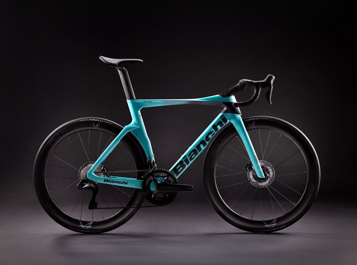 Bianchi oltre PRO ZF Metallic Celeste Graphite full matt