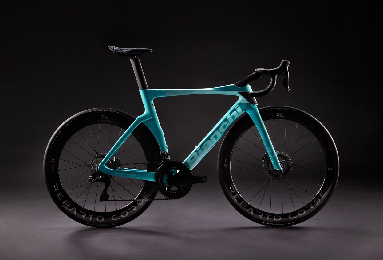 Bianchi oltre RC ZE Metallic Celeste full GLOSSY